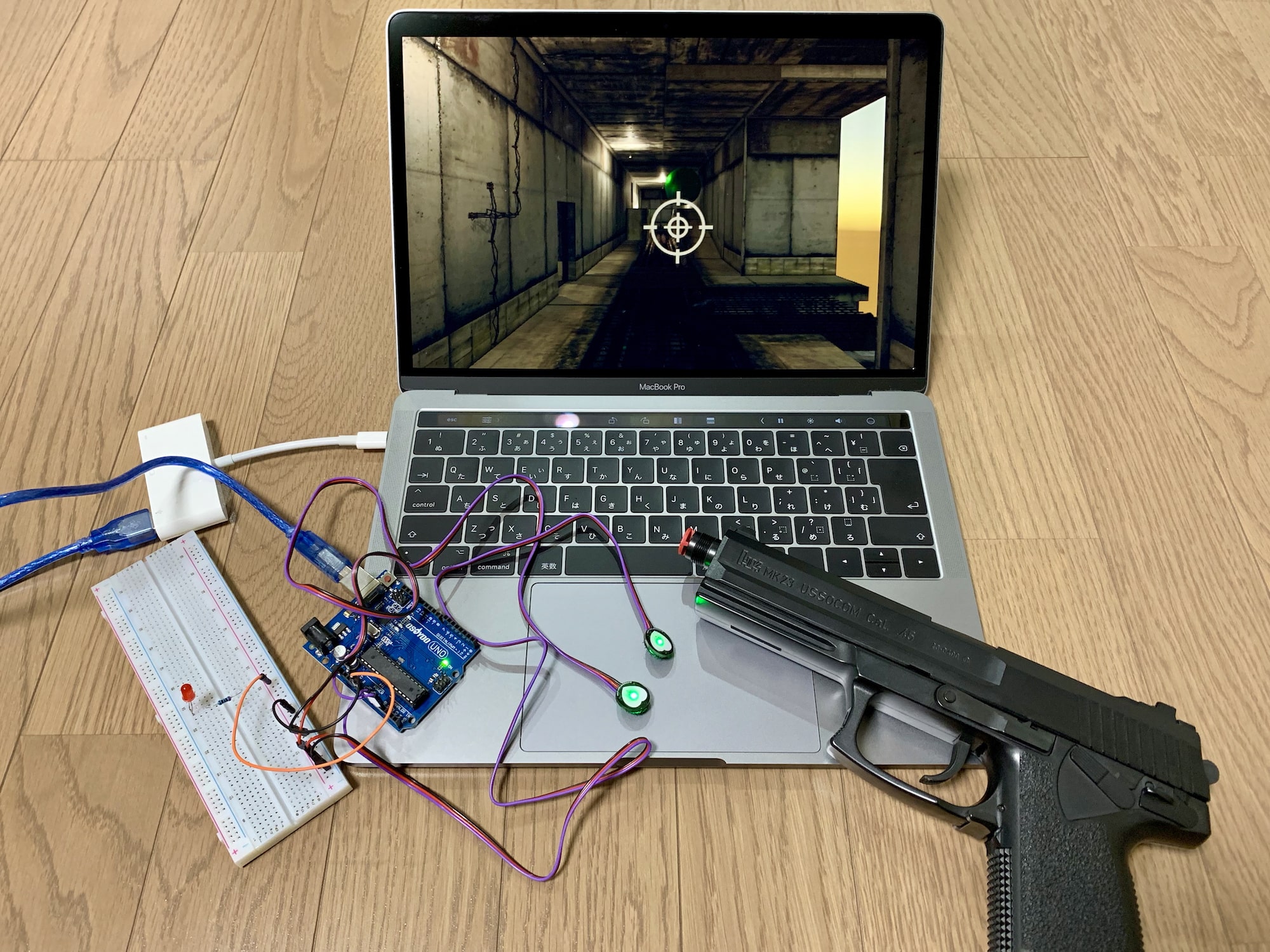 ガンシューティングゲーム